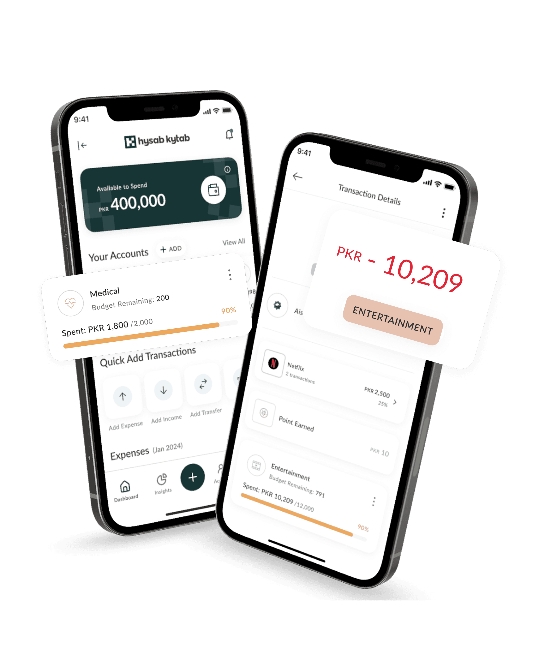 Banking app mobile mockups